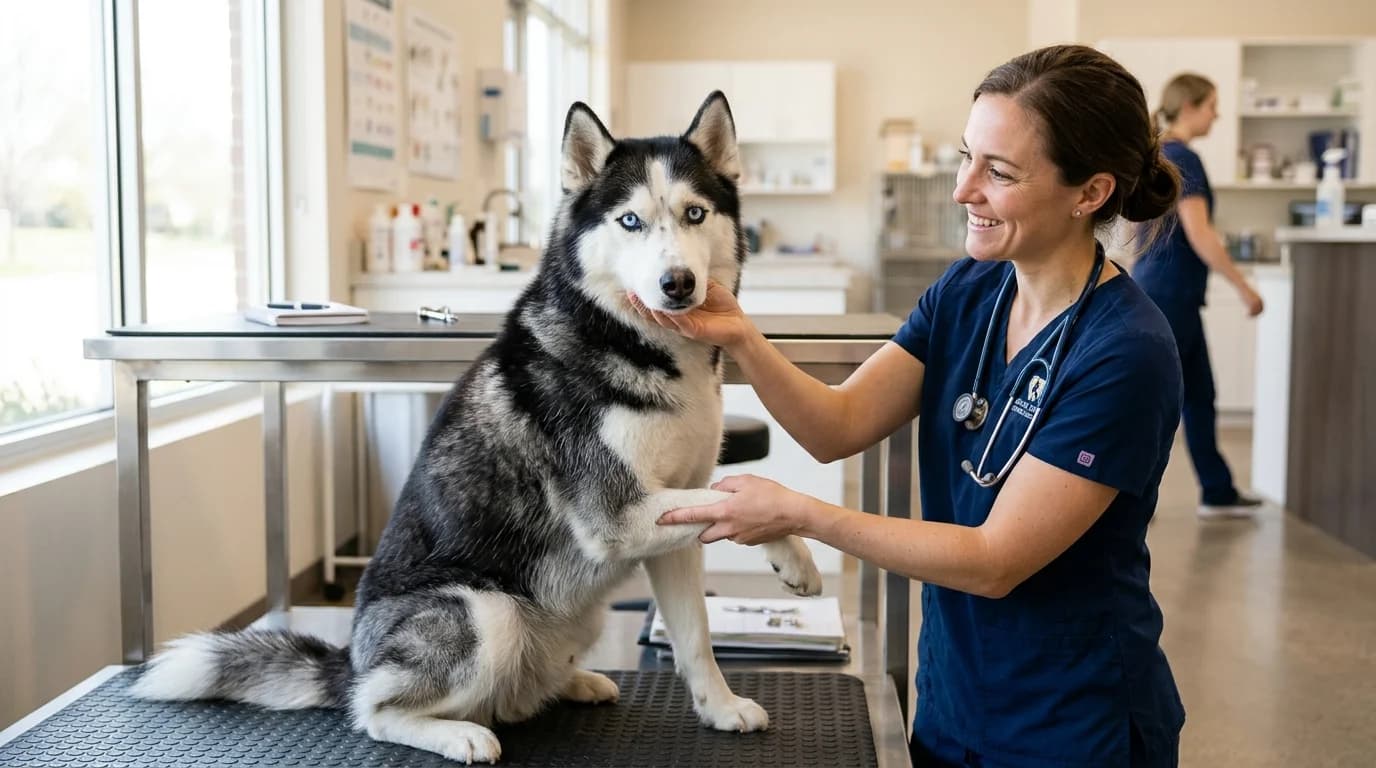 Siberian Husky Lifespan: Arctic Canine Biogerontology, Metabolic Adaptations, Ocular Genetics & Senior Longevity Protocols
