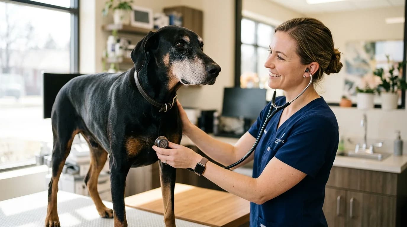 Doberman Lifespan: Dilated Cardiomyopathy (DCM), Wobbler Genetics, Longevity Factors & Senior Care