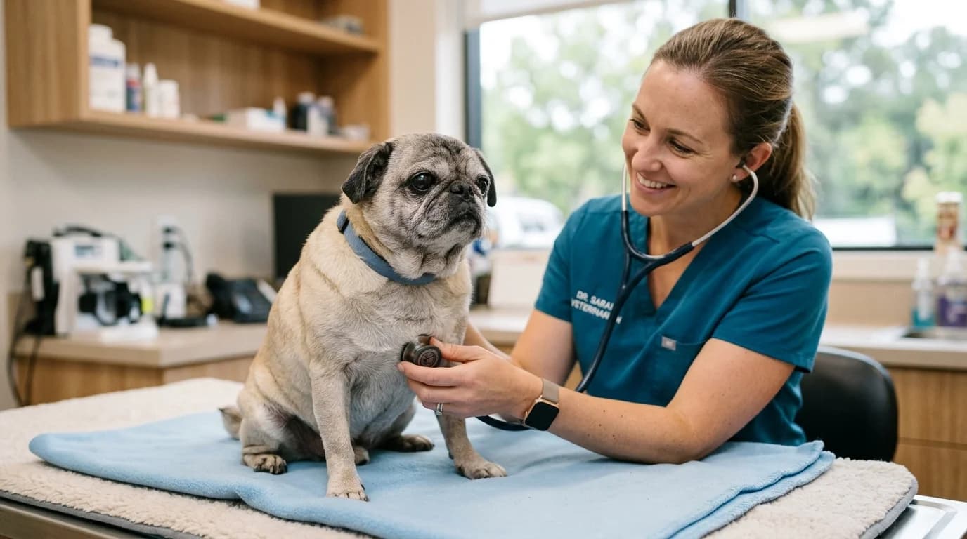 Pug Lifespan: BOAS Biomechanics, Pug Dog Encephalitis (PDE), Longevity Factors & Senior Care